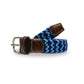 Roostas The Lil' Nantucket Chevron Woven Stretch Belt