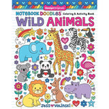 Coloring Book Notebook Doodles - Wild Animals