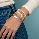 Women's Custom Name Everyday Stretch Bracelet