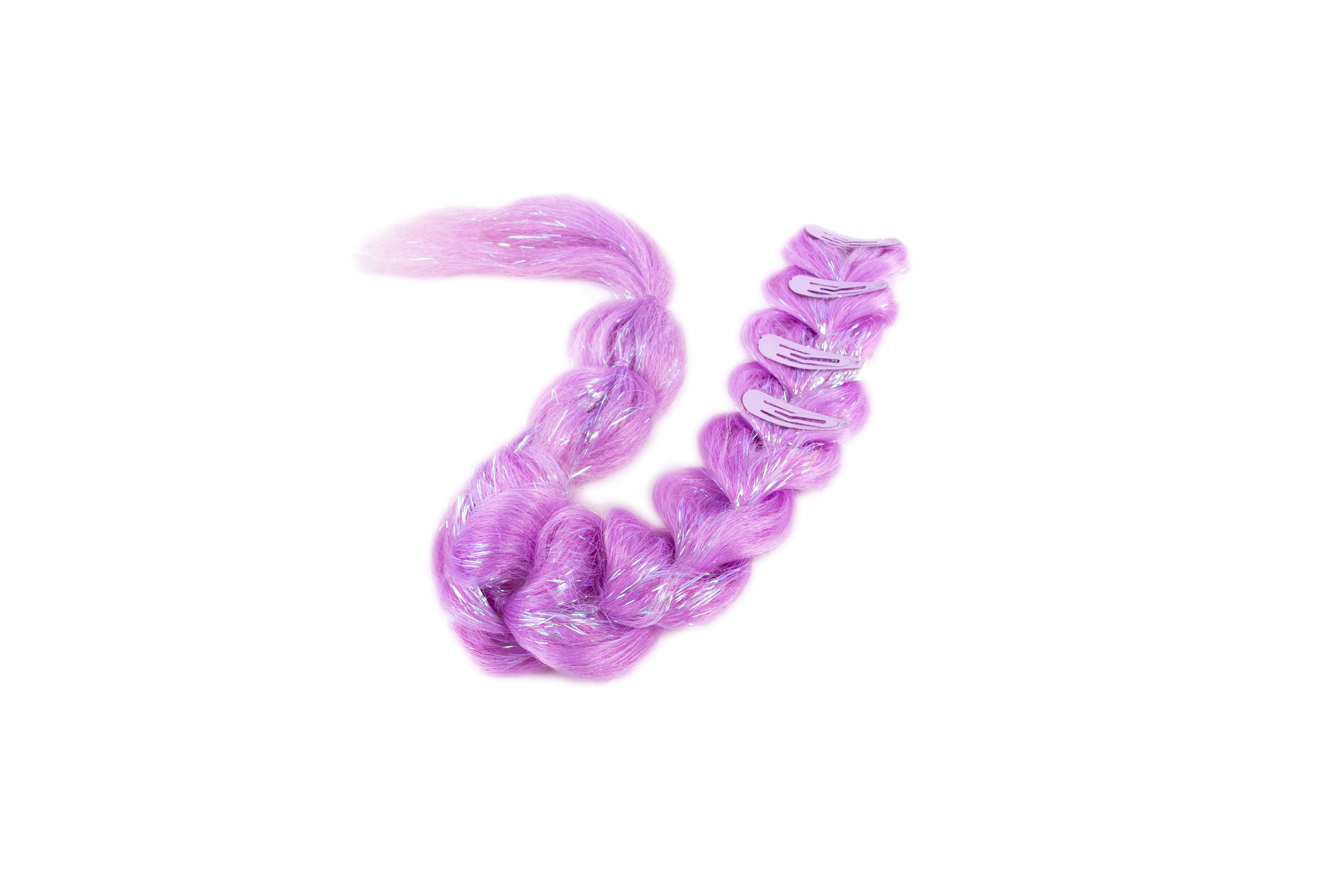 Great Pretenders Rockstar Hair Braid- Purple