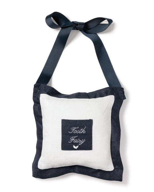 Petite Plume Navy Tooth Fairy Pillow