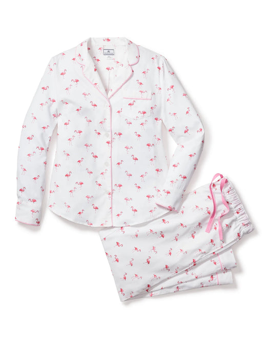 Petite Plume Flamingos Women's Pajama Set