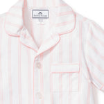 Petite Plume Pink and White Stripe Short Set