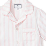 Petite Plume Pink and White Stripe Short Set