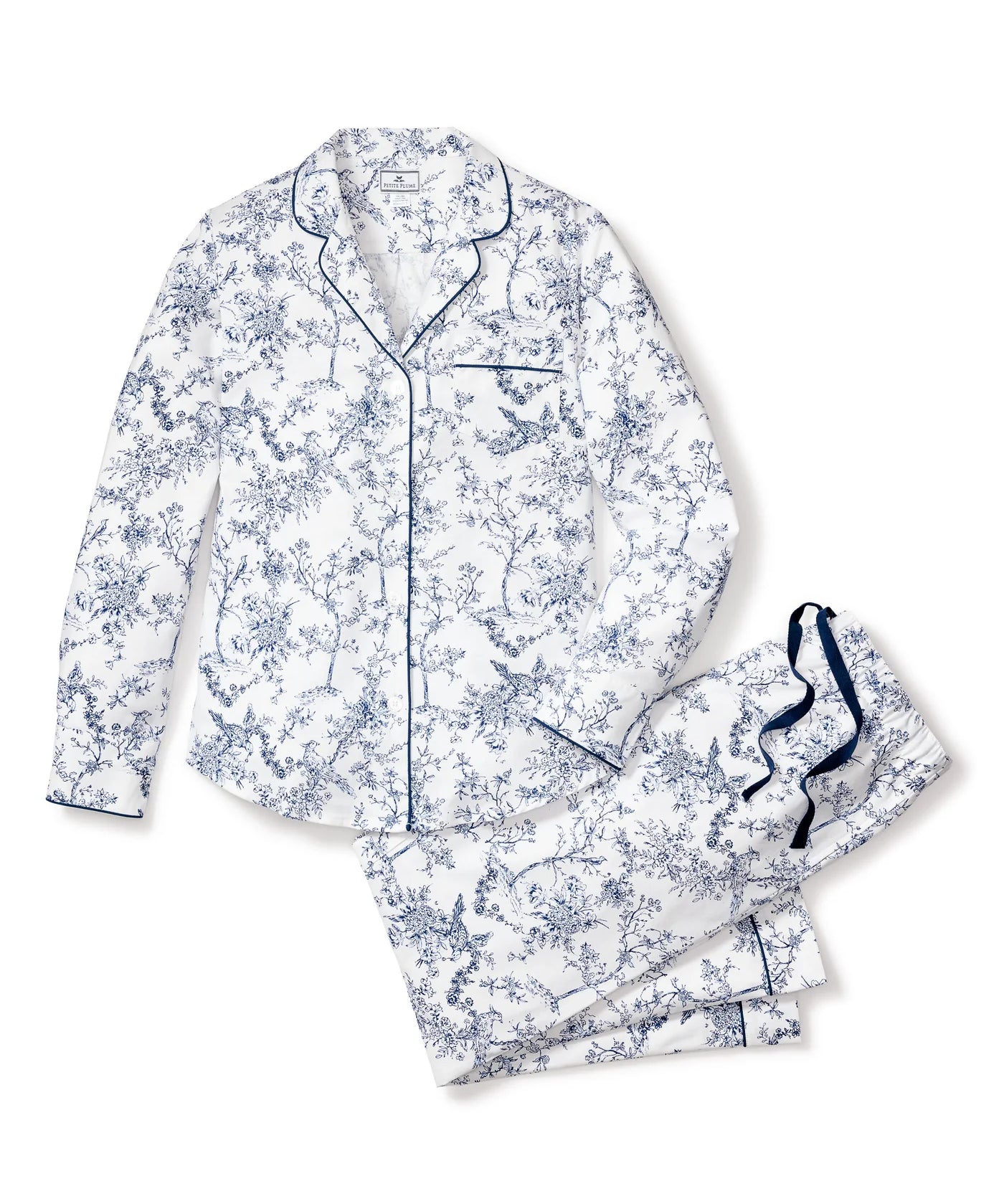 Petite Plume Timeless Toile Women's Pajama Set