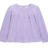 Bisby Lisle Top- Lavender Velour