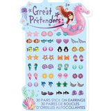 Great Pretenders Mermaid Stick on Earrings