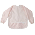 Apple of My Isla Pink Gingham Cover Everything Bib