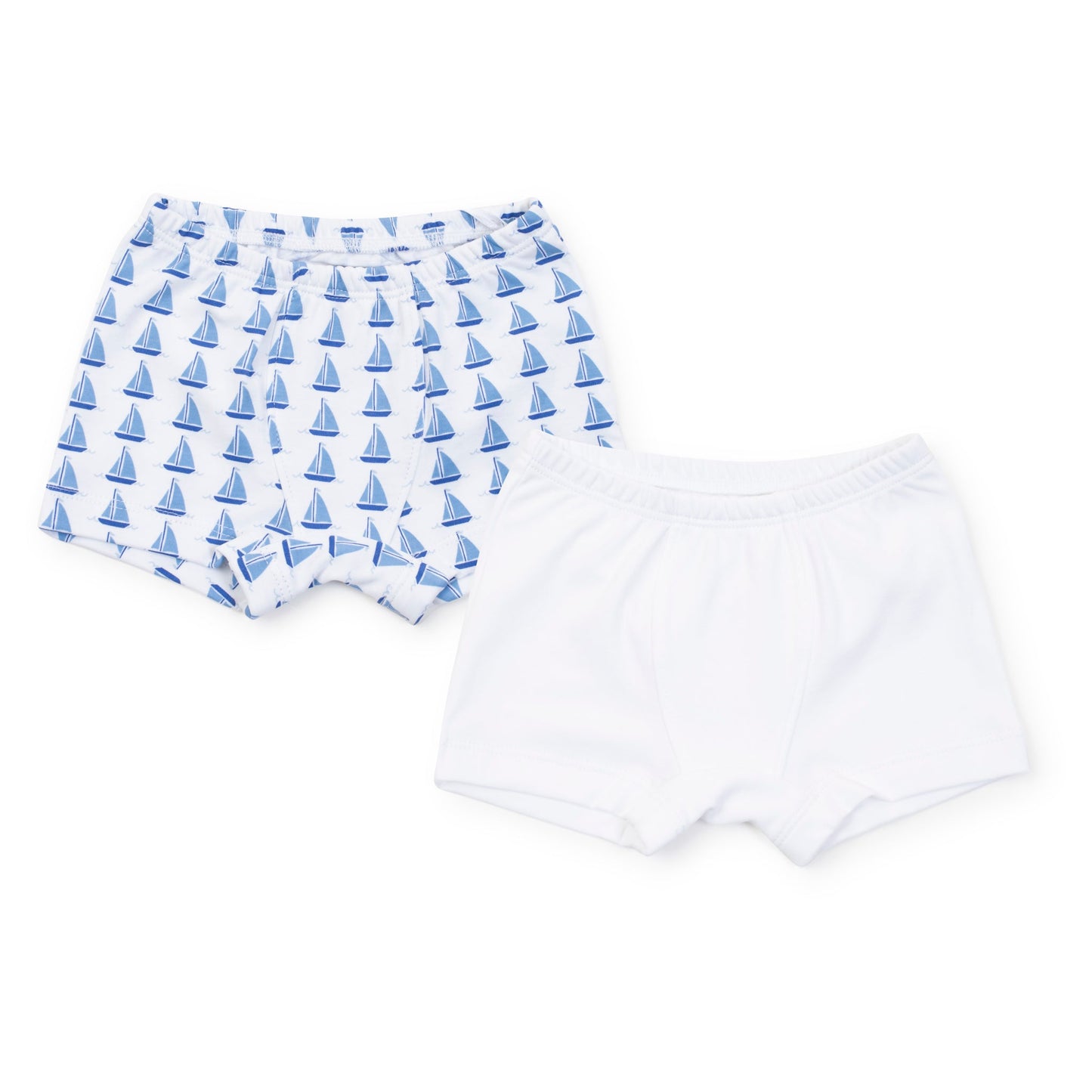 Lila and Hayes James Boys' Underwear Set - Sailing Away/White