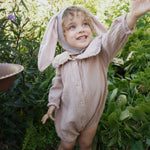 Band of the Wild Gray Bunny Bonnet