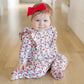 Evelyn Girls' Romper - Cowboy Christmas