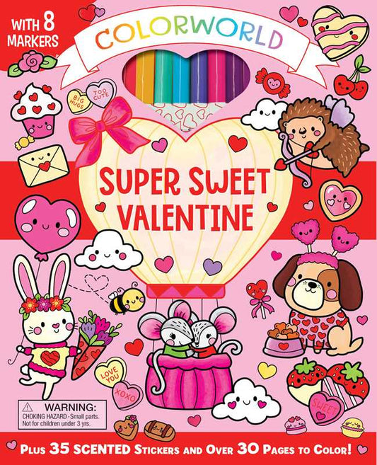 Simon & Schuster Colorworld: Super Sweet Valentine