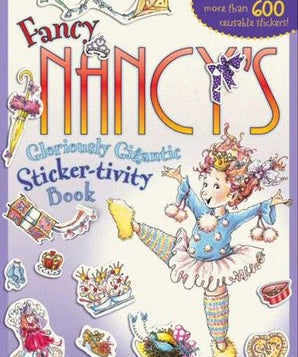 Usborne Books Fancy Nancy's Gloriously Gigantic Sticker-Tivity Book