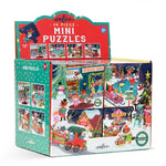 eeboo Christmas Village Mini Assortment Puzzles