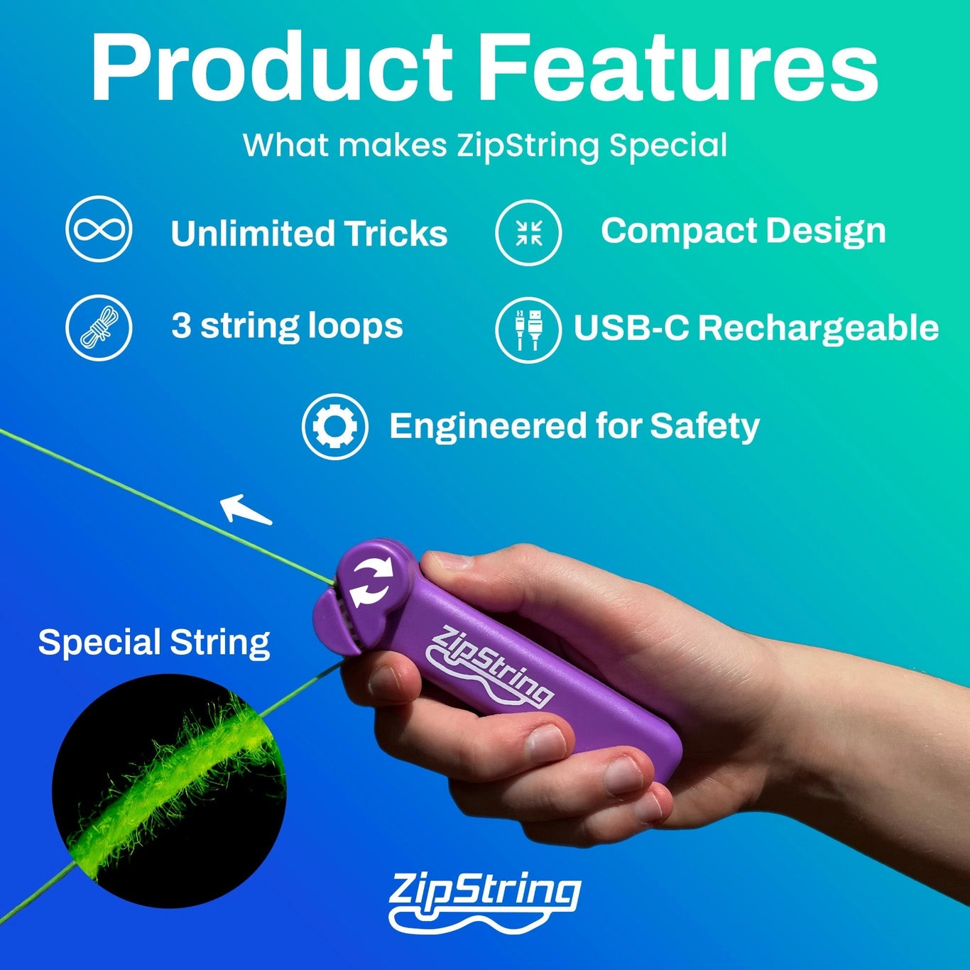 The Original ZipString Try Me Box