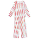 Lila and Hayes Millie Girls' Pant Set - Whimsical Santa