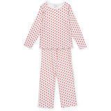 Lila and Hayes Millie Girls' Pant Set - Whimsical Santa