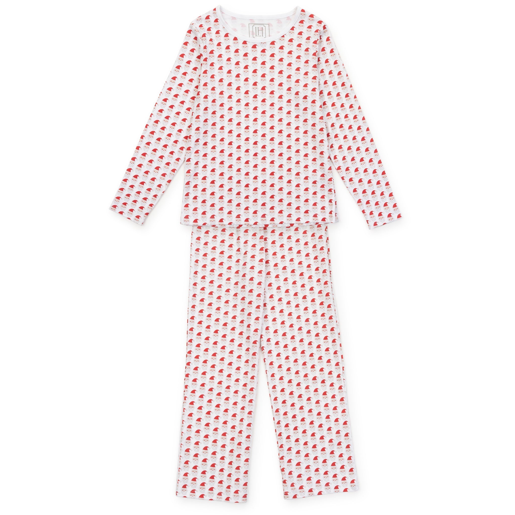 Lila and Hayes Millie Girls' Pant Set - Whimsical Santa