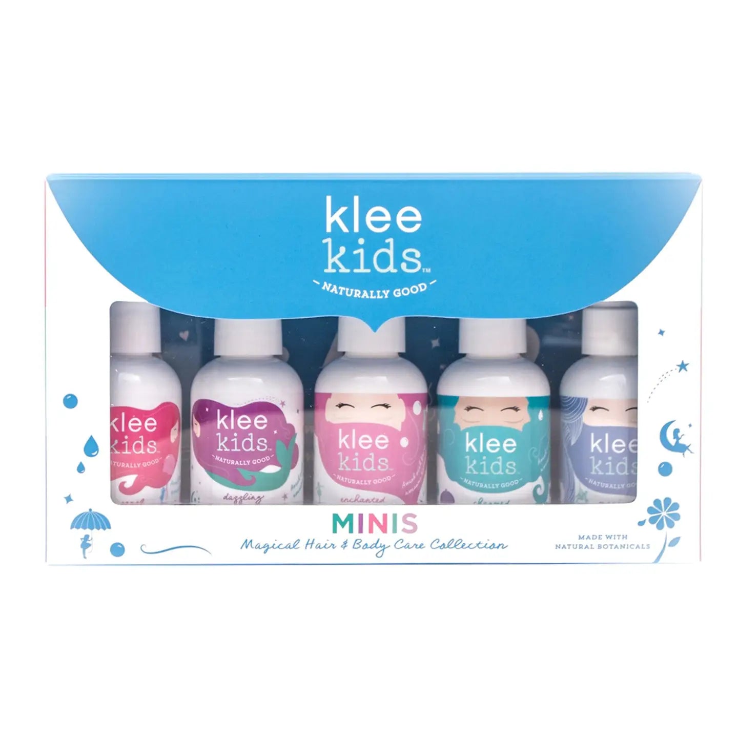 Klee Kids Kids Magical Hair and Body Care 5- Piece Mini Gift Set