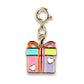 CHARM IT! Gold Surprise Inside B-Day Gift Charm
