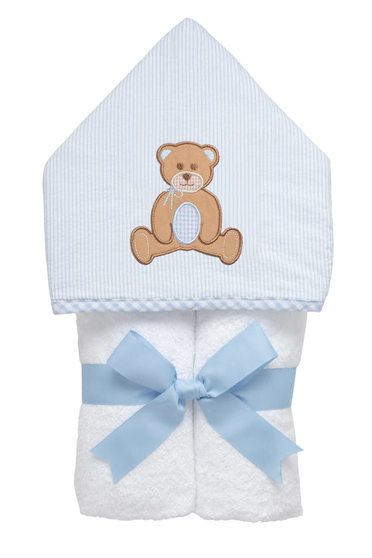 3 Marthas Blue Teddy Bear Everykid Towel