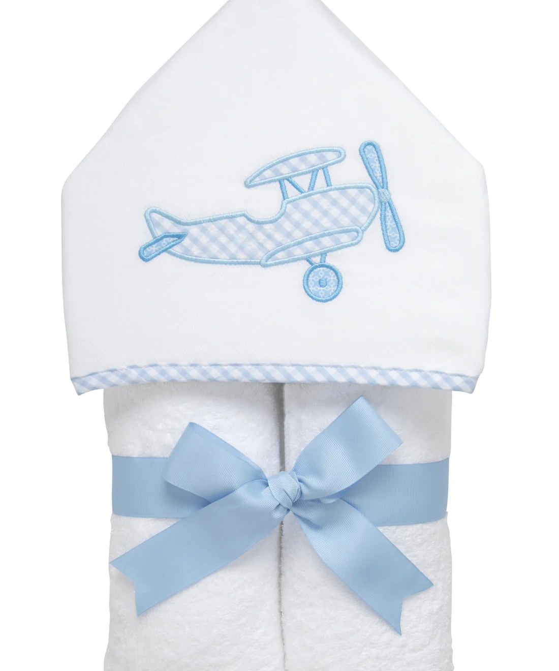 3 Marthas blue plane towel