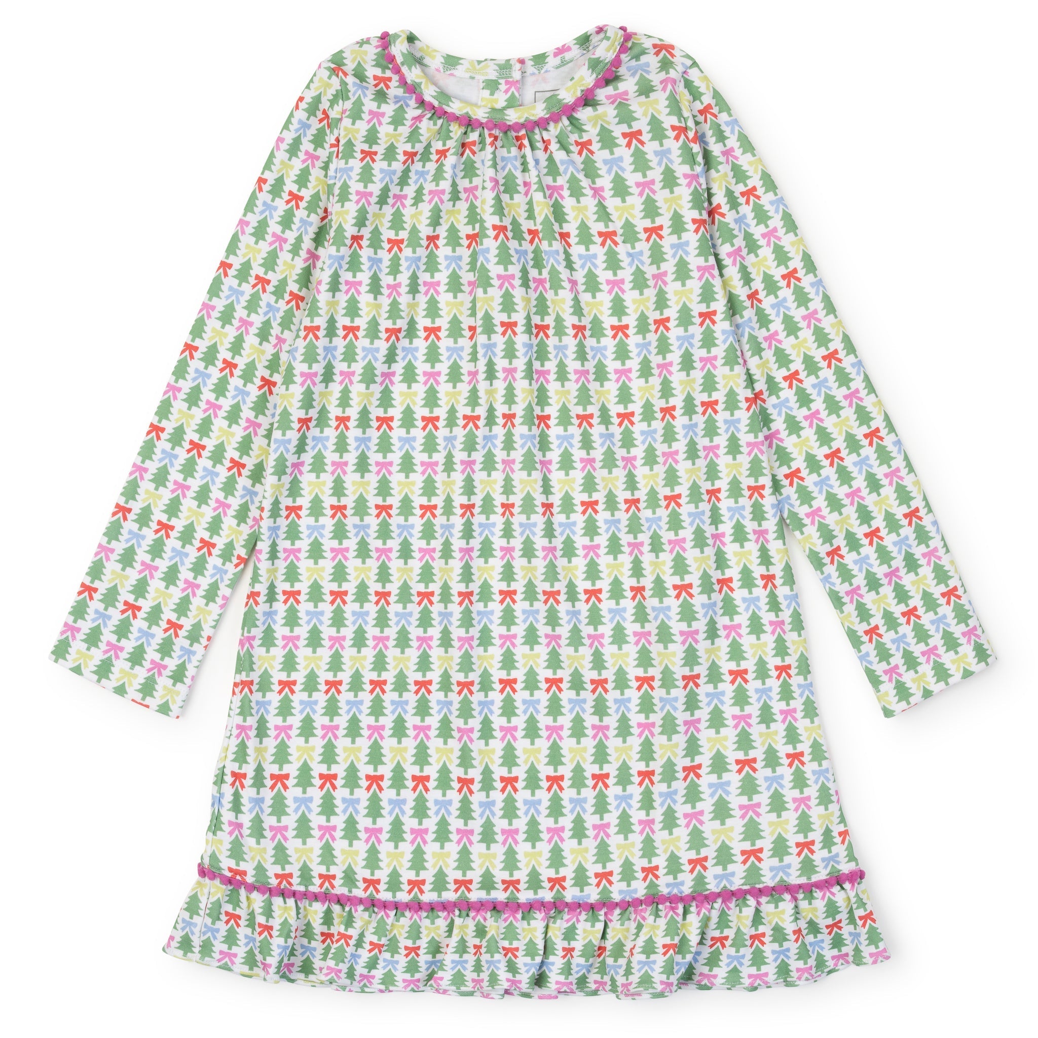 Lila and Hayes Carlin Girls' Dress - Tree Topper Bows