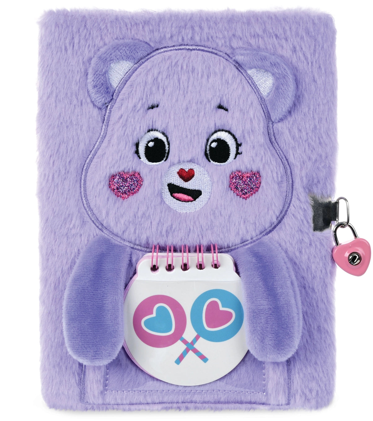 Iscream Share Bear Lock and Key Journal