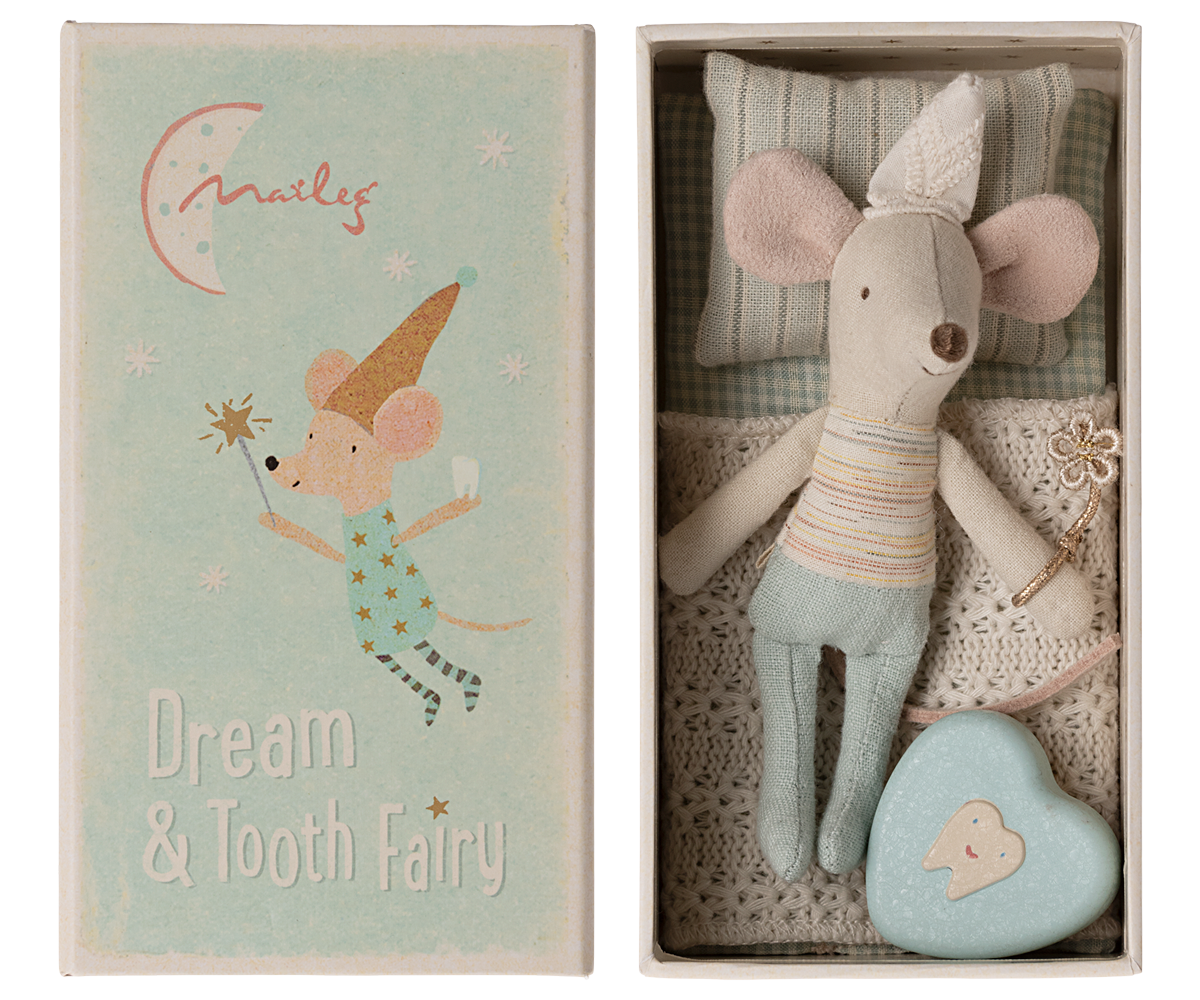 Tooth Fairy Mouse, Little Brother in Match Box