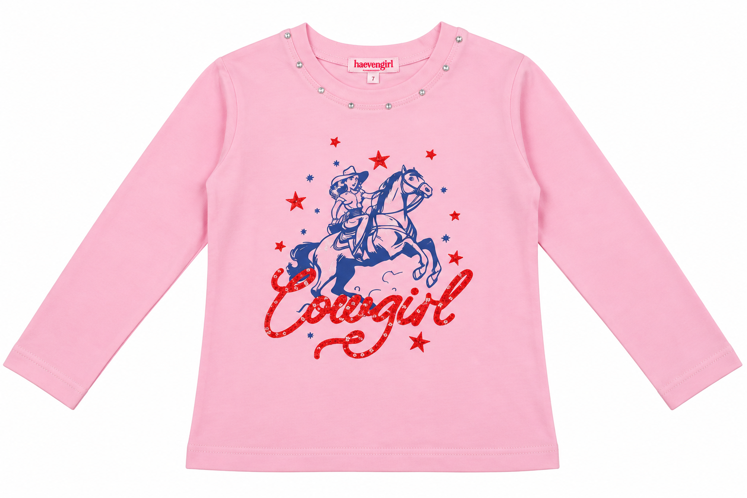 Cotton Candy Cowgirl Tee