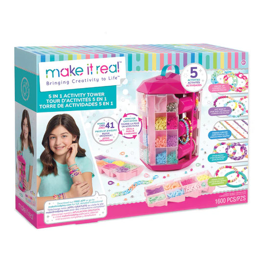 5 in 1 Beading Activity Tower