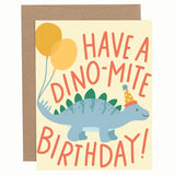 Pippi Post Have A Dino-Mite Birthday Greeting Card