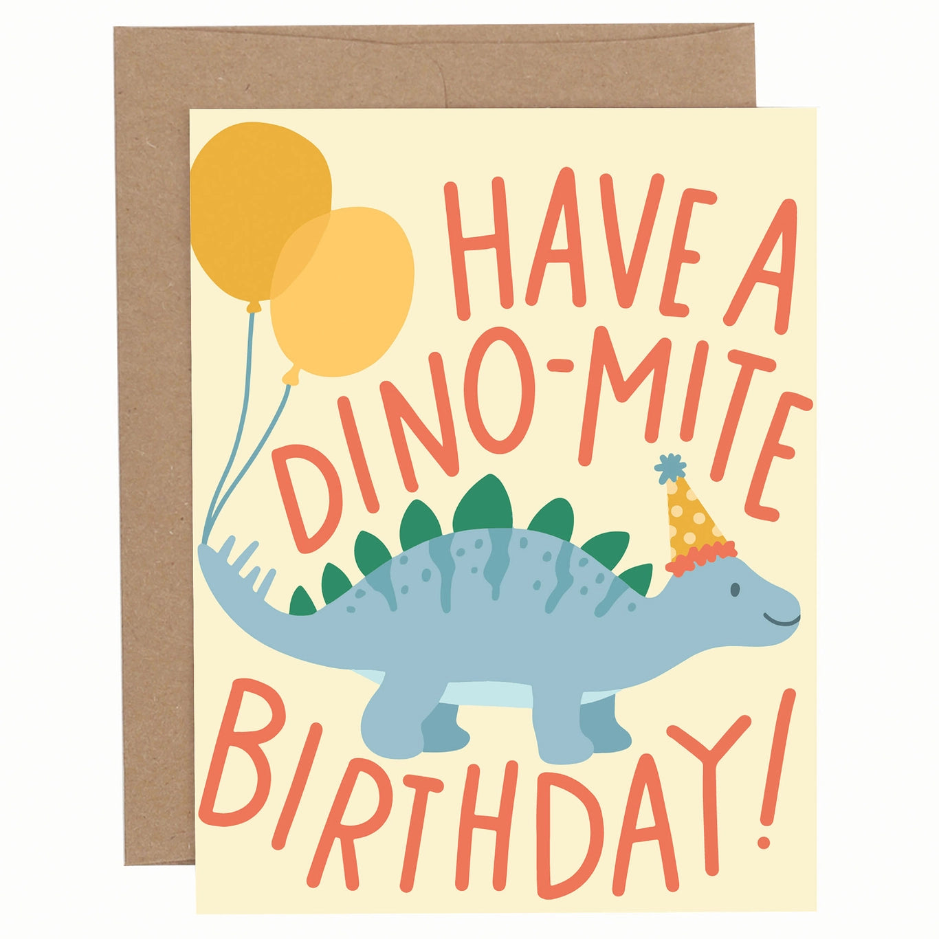 Pippi Post Have A Dino-Mite Birthday Greeting Card