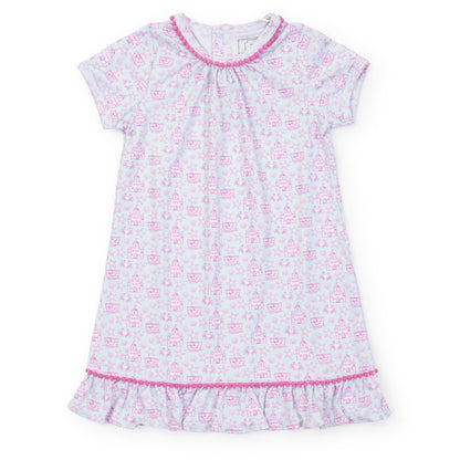 Lila and Hayes Camden Girls' Dress - Sandcastles Pink