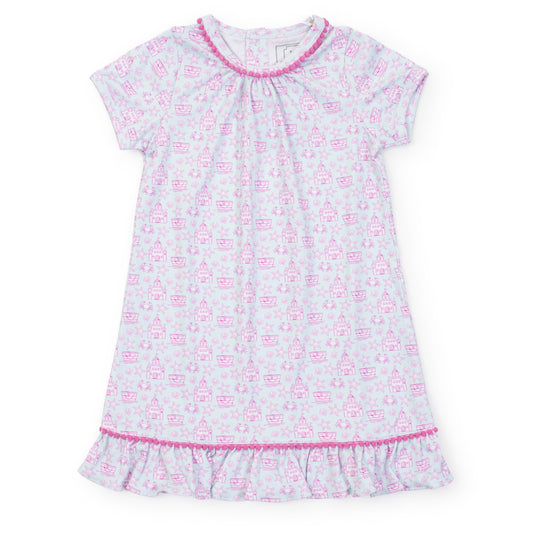 Lila and Hayes Camden Girls' Dress - Sandcastles Pink