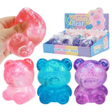 Cap Zone Cute Jelly Bear Squishy
