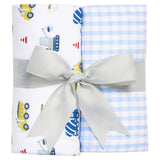 3 Marthas Dump Truck Burp Cloth Set