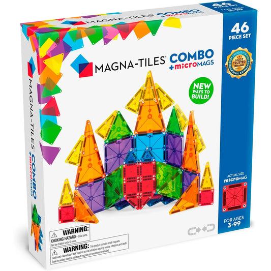 Magna-Tiles Magna-Tiles Combo 46 Piece Set