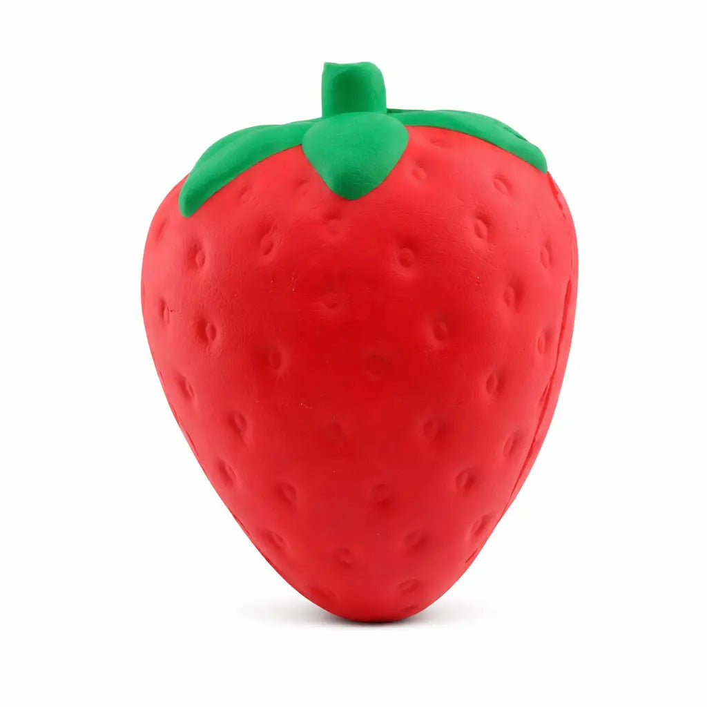 Golden Parrot Large Strawberry Slow Rise Squishy Toy