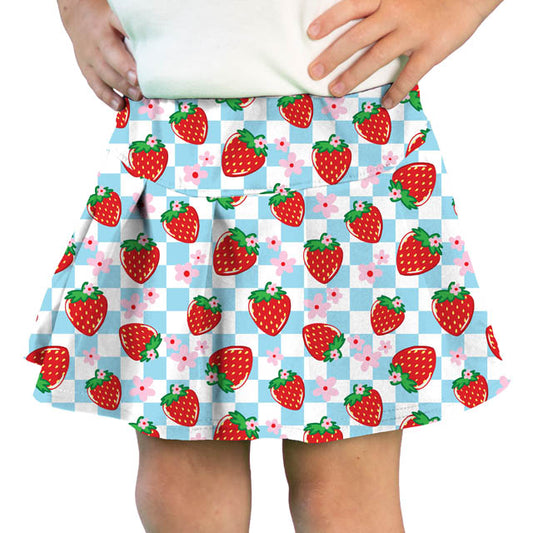 Azarhia Tennis Skort - Strawberries