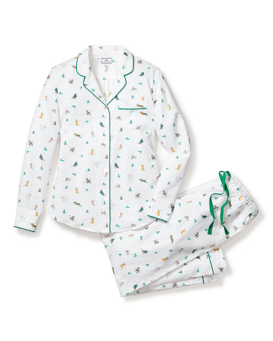 Petite Plume Women's Jingle Paws Pajama Set