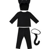 Band of the Wild Black Cat Costume