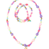 Great Pretenders Cheerful Starry Unicorn Necklace and Bracelet Set