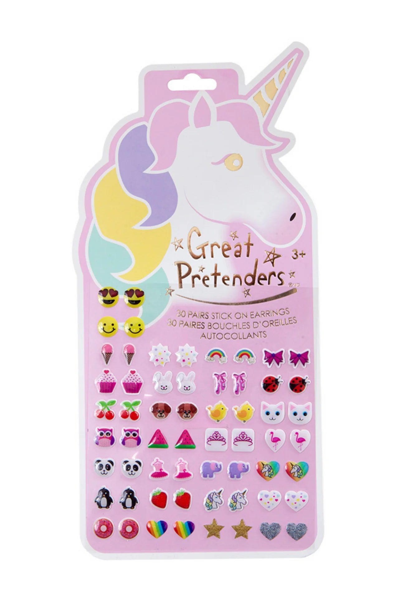 Great Pretenders  Unicorn Sticker Earrings