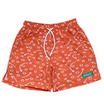 WONNiT Gettin' Route-Y Shorts- Orange 