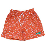 WONNiT Gettin' Route-Y Shorts- Orange 