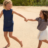 Minnow Girls Cream Schiffly Skirt