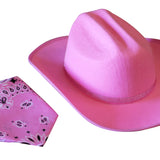 Aeromax Toys Pink Cowboy Hat With Pink Bandana