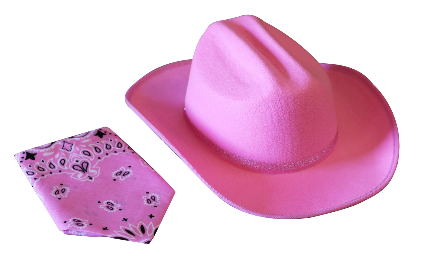 Aeromax Toys Pink Cowboy Hat With Pink Bandana