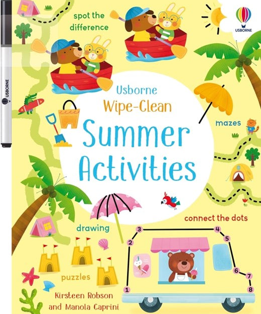 Usborne Wipe - Clean Summer Activities